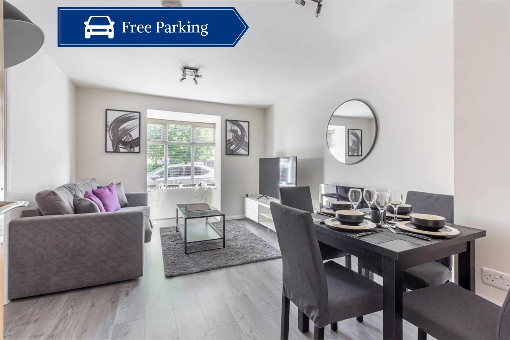 Lovely 2Bed Apt In Redditch, Free Wi-Fi & Parking Exterior foto